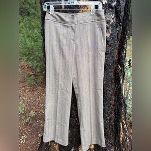 Chico's Gray Pinstripe Women's Trousers size 0 Short